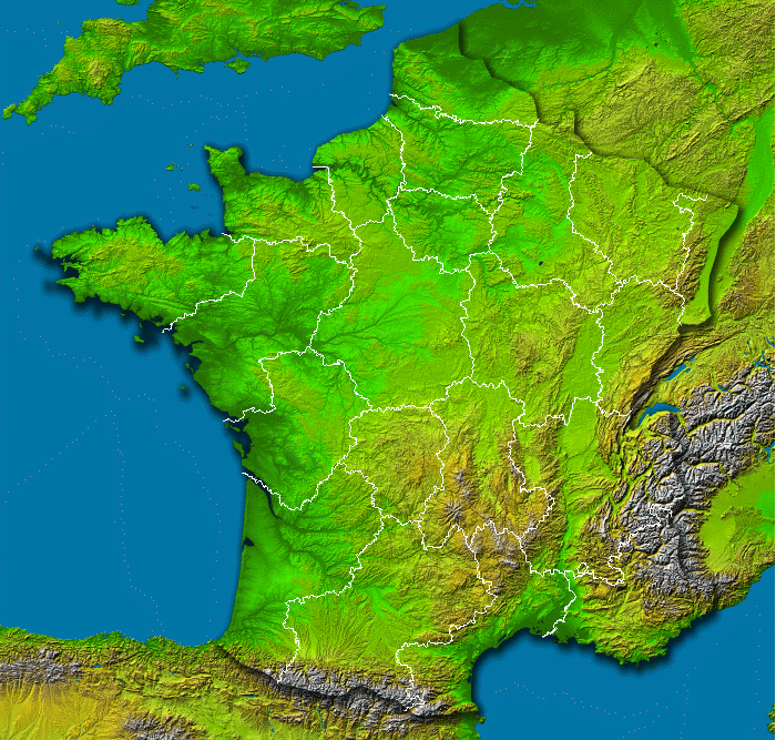 Régions de France métropolitaine