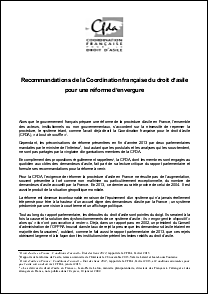 Recommandations de la CFDA pour une réforme d'envergure, février 2014
